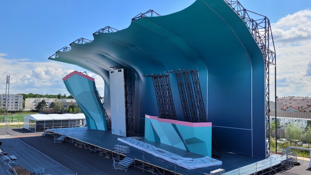 ©Hooke Normandie_Mur Escalade JO Paris 2024
